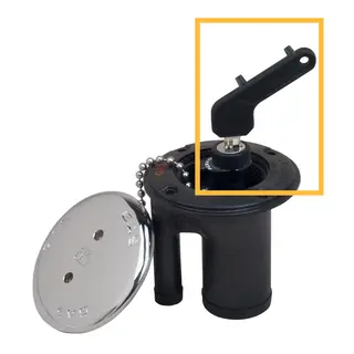 PERKO  lås til dekksforskruing til dekksforskruing (påfyllingsstuss)