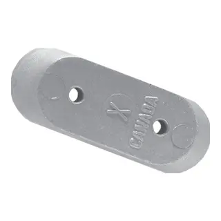 OMC side montert anode, Aluminium Erstatter: 123009