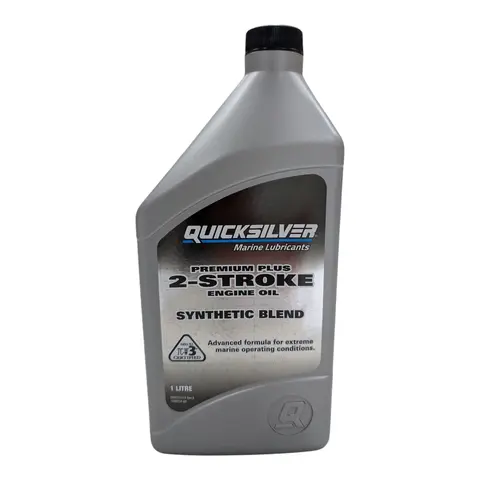 QUICKSILVER 2-takt Olje, 1L Premium TCW3 Marine Grade