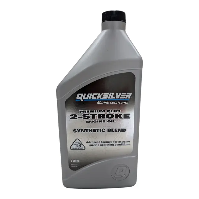 QUICKSILVER 2-takt Olje, 1L Premium TCW3 Marine Grade 