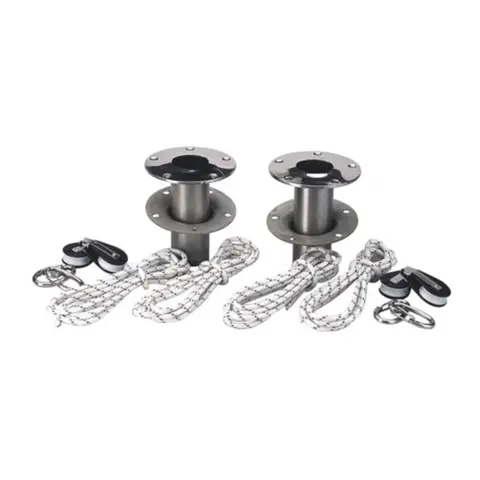 PLASTIMO Daverts for ting. Maks 160 kg. belastning Leveres i par. 