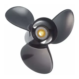 SOLAS Amita 3 10,8&quot; x 10&quot; (H&#248;yre) Aluminium-propell&#160;(H&#248;yre) med hub