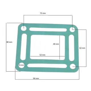 SIERRA Eksos albue pakning (Mercruiser) 2,5L -3,0 L 4 syl
