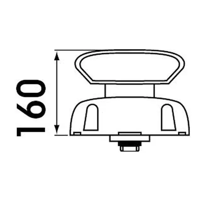 PLASTIMO Cool´n Dry gullblå 160 mm (75 mm) 