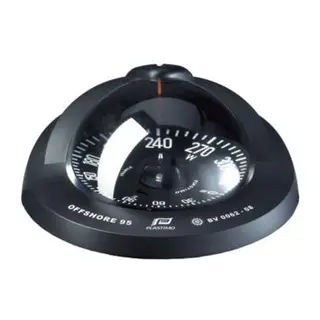 PLASTIMO Compass Plastimo Offshore 95 flush black black flat rose