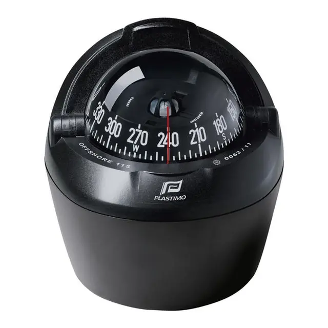 PLASTIMO Compass Plastimo Offshore 115 hvit svart konisk rose 