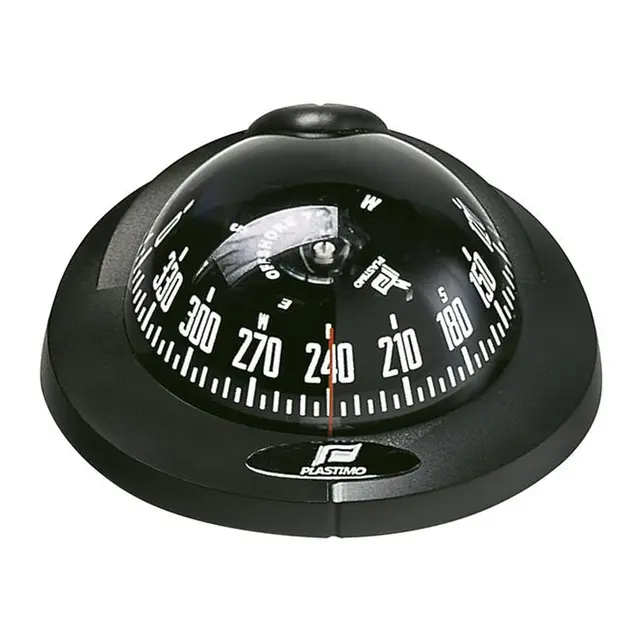 PLASTIMO Compass Plastimo Offshore 75 flush sort svart konisk rose 