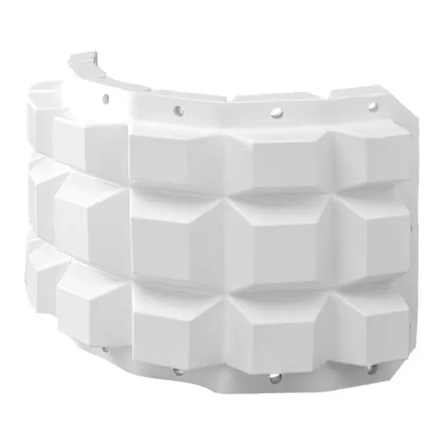 PLASTIMO Multifender Hvit 60 x 30 cm Fleksibel fender i myk PVC 