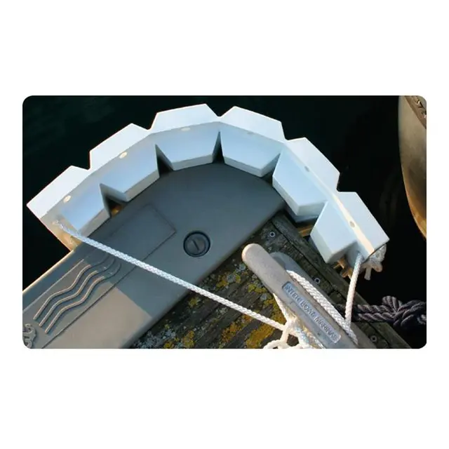 PLASTIMO Multifender Hvit 60 x 30 cm Fleksibel fender i myk PVC 