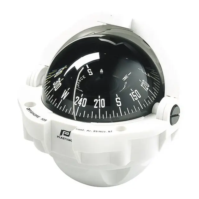 PLASTIMO Compass Plastimo Offshore 105 hvit svart konisk rose 