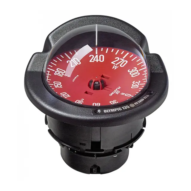 PLASTIMO Compass Plastimo Olympic 135 Åpen svart rød flat rose 