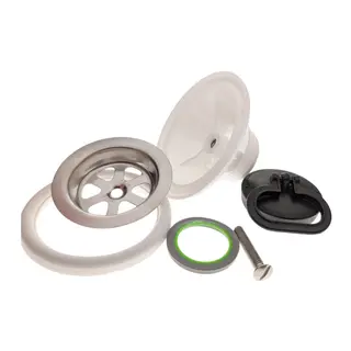 BARKA Avl&#248;p - rett&#160; - &#216;70 Rett sluk 1 1/4&quot; - for Barka