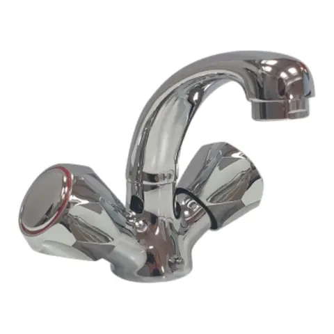 BARKA MF3000 Blandebatteri 2 greps - forkrommet messing - 3/8" BPS