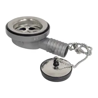 BARKA Avl&#248;p vinkel &#216; 53,5mm Vinkel utl&#248;p - &#216; slange :25mm