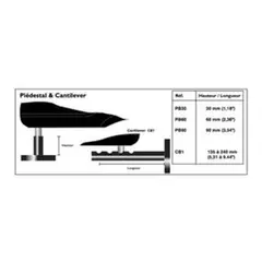 SIMRAD Utliggerbrakett 135–240 mm