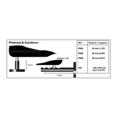 SIMRAD Utliggerbrakett 135–240 mm