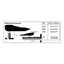 SIMRAD Utliggerbrakett 135–240 mm