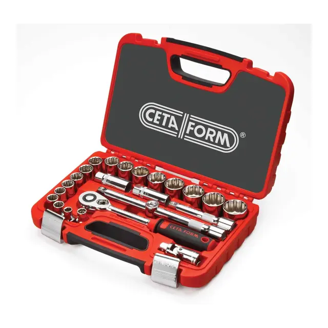 CETAFORM Pipesett 1/2", 24 deler, inch Pipesett 1/2'',  24 deler, tommer 