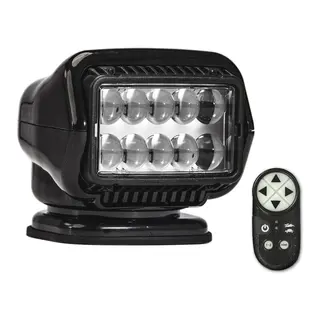 GOLIGHT STRYKER Lyskaster LED 12V, sort S&#248;kelys m/ tr&#229;dl&#248;s kontroll