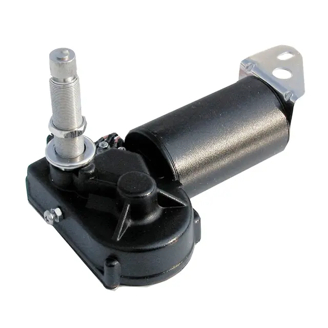 ONGARO HD Viskermotor, svart, 1,5" 12V Pussermotor HD. 1,5'' aksling. 12 Volt 