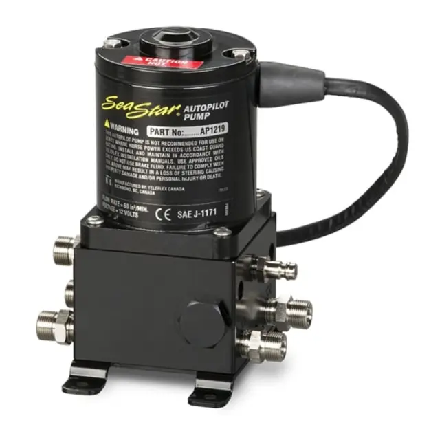 TELEFLEX Autopilot pumpe, 100cu - 24V AP2433 - 27,3cm3/s - 205-345cm3 