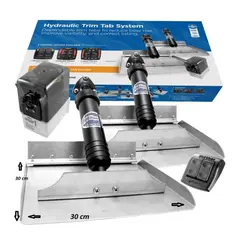 BENNETT Trimplan pakke 12V, 12 x 12&quot; 2 x plan, 2 x syl, pumpe, betj.panel