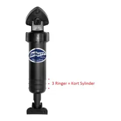 BENNETT Sylinder kort, 29cm inv.kobl Reserve# A1200S - innv.tilkobl - L:29cm