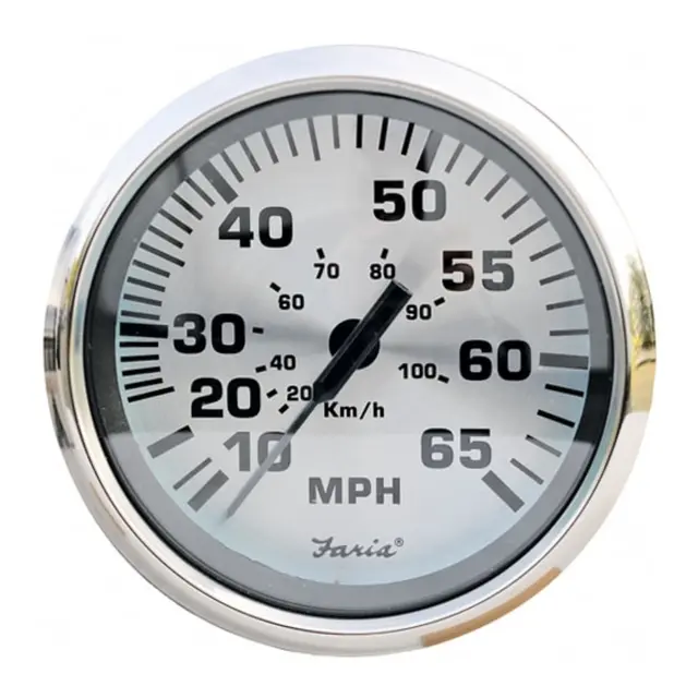 FARIA Fartsmåler 65 MPH Fartsmåler, 0-65 Mph. 