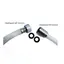 BARKA Dusjslange - 4m Hvit nylon - 5/8&quot; F - 3/4&quot; F