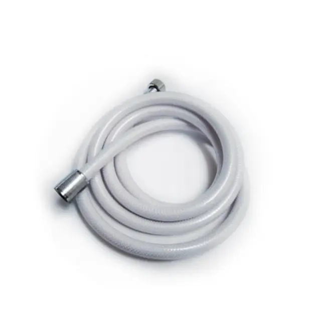 BARKA Dusjslange - 4m Hvit nylon - 5/8" F - 3/4" F 