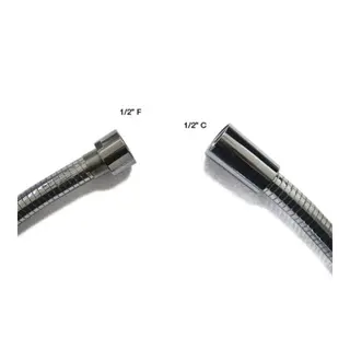 BARKA Dusjslange 1,5m forkrommet - TP1538