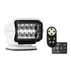 GOLIGHT Lyskaster Stryker LED - 12V Hvit -&#160; kablet kontrol
