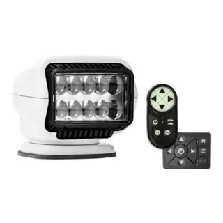 GOLIGHT Lyskaster Stryker LED - 12V Hvit -&#160; kablet kontrol