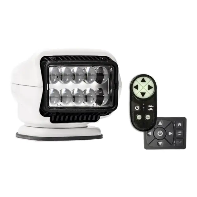 GOLIGHT Lyskaster Stryker LED - 12V Hvit -  kablet kontrol 