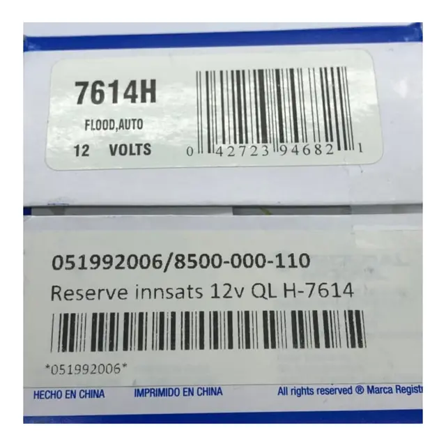 BARNEGAT  Reserveinnsats bauglys - 12V Innsats for QL H-7614. - Ø: 110mm 