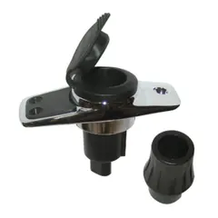 PERKO Sokkel for lanternemast 1060PB0 5 graders vinkel, for 2 pins
