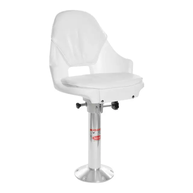 TODD MARINE Styrestol "Freeport 200" Med stativ og putesett 