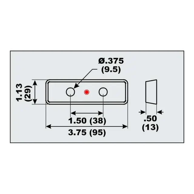 Anodesett for Bennet trimplan - Alu 2stk 