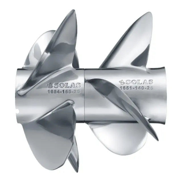 SOLAS Stål propell Bravo III 18" Rustfritt propell sett - B3R-serien 