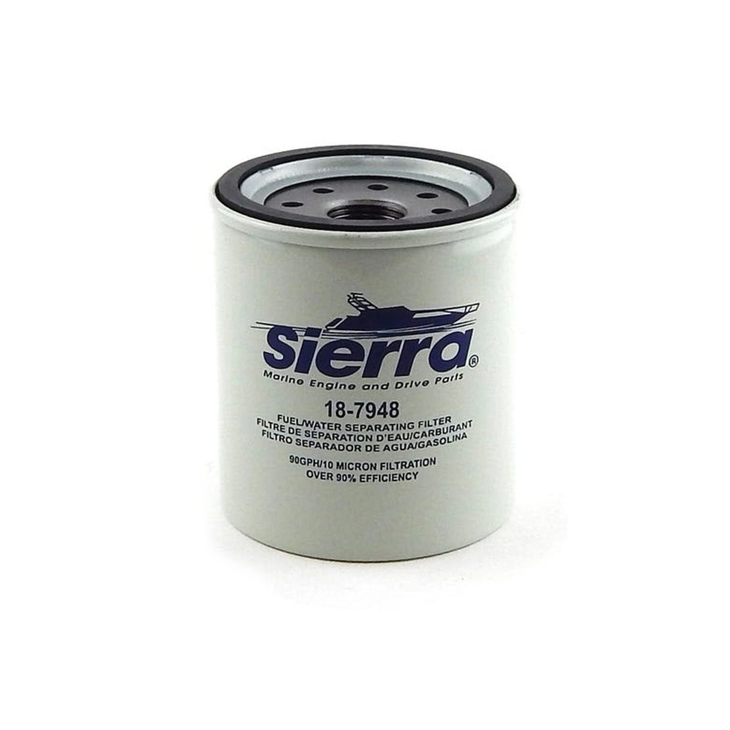 SIERRA 10 Micron bensinfilter 10 Micron filter til bolle