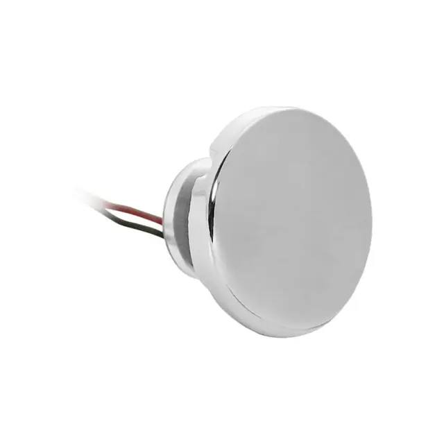 LED Step/dørk Lys, Rund vanntett 10-30 Volt IP67 - Enveis lysstråle 