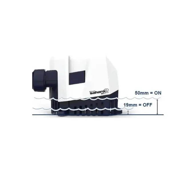 ATTWOOD Sahara Mk2 S500 12V - 500 GPH - Automatisk Lensepumpe 