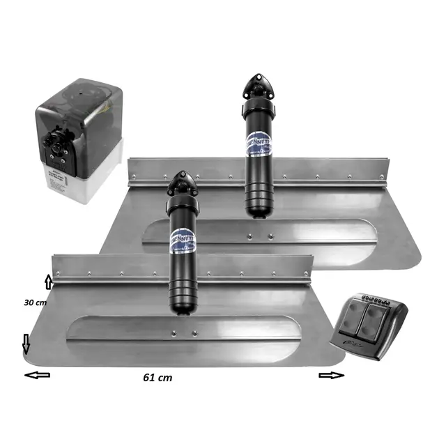BENNETT Trimplan Elektro hydraulisk Komplett kit - 25 til 30 fot 