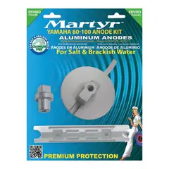 MARTYR Anodesett Yamaha 80-100Hk Aluminium