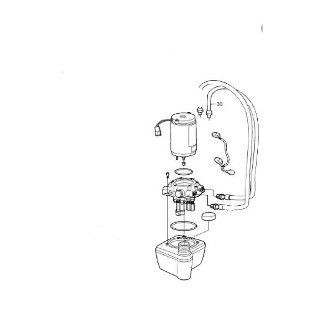 SIERRA Power Trim Hose (Volvo), Erst: 873228 