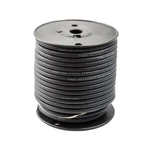 SIERRA Tennpluggkabel, 7mm Hypalon i Fot kobberkabel, selges 