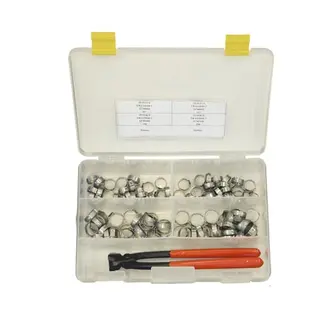 SIERRA Slangeklemmesett, erst: Mercury 803146A2, Yamaha YB-6AW04-A