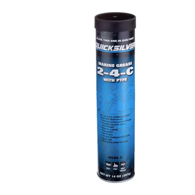 QUICKSILVER 2-4-C Marine Fett NLGI 2 med PTFE - 397g - Patron 