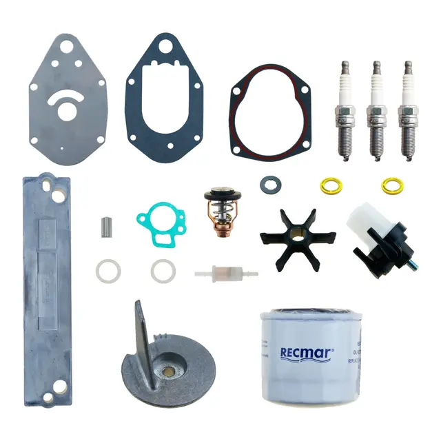 RECMAR Servicesett til Mercury 30 - 40Hk Servicekit 30/40Hk, 3-syl, EFI 4-Takt 