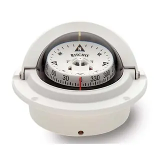 RITCHIE Nedfellbart kompass, F82 Sort - Rose: 76mm